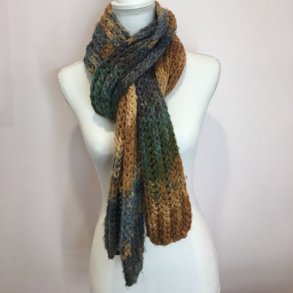 Chunky Multi-Colored Scarf
